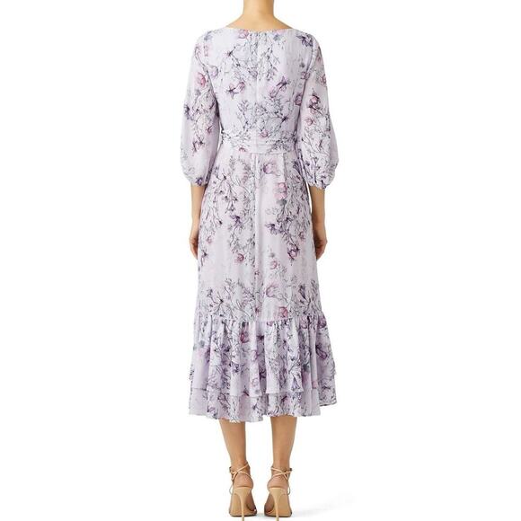 Prose & Poetry Christina Faux Wrap Dress, Size S or M, MSRP $525 Rent the Runway - Picture 2 of 11